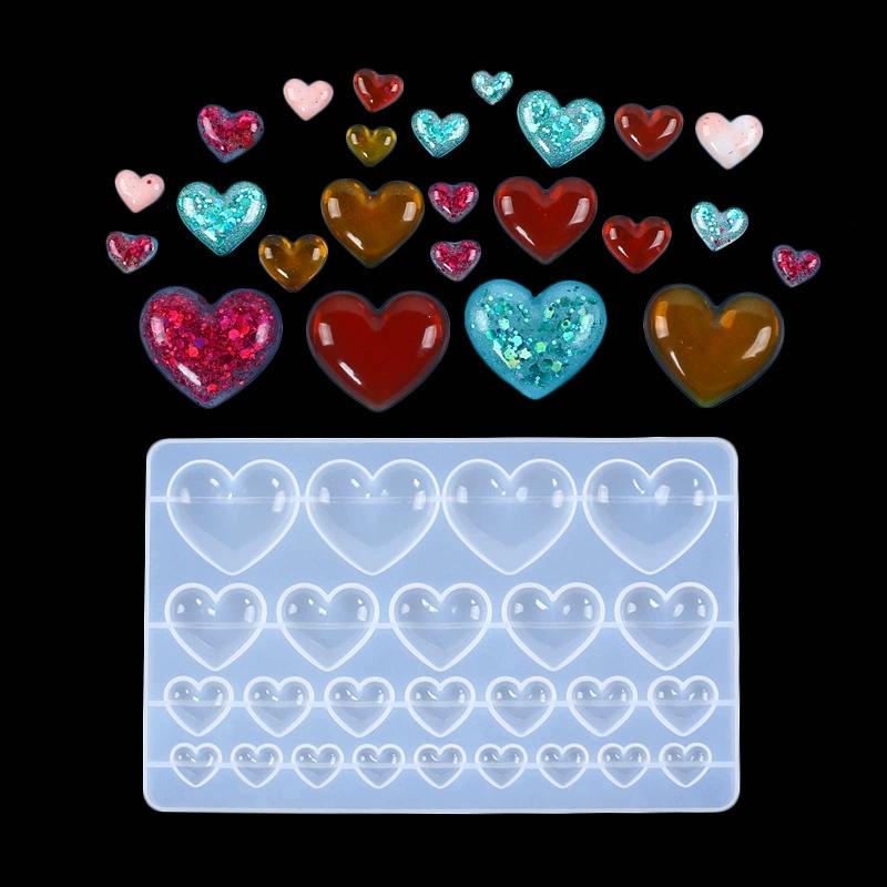Acrylic accessory, silicone mold, DIY