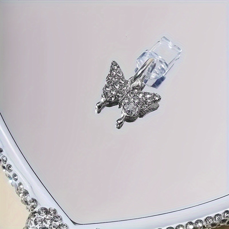 Elegant Butterfly Metal Phone Dust Plug IOS Phone/Type-C/Android…