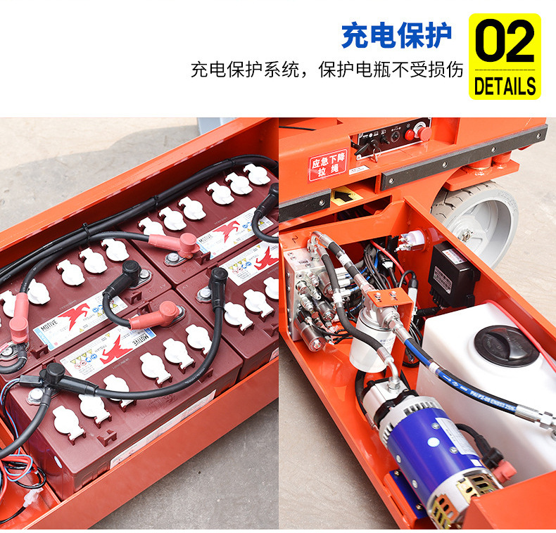 Fully Automatic Lift Platform, Electric Platform, Hydraulic Small-Scale Aerial Work Lift, Mobile Scissor-Type Lift
