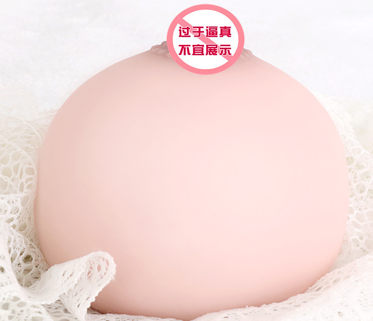 Male Chest Ball Artificial Breast Masturbation Device, TPE Insertable Manual Stroker — detail image 4