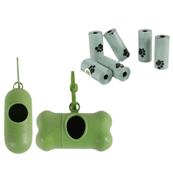 Degradable Pet Pocket Bag EPI Degradable Environmentally Friendly Dog Poop Bag Cat Dog Garbage Bag Cat Litter Bag Factory Wholesale