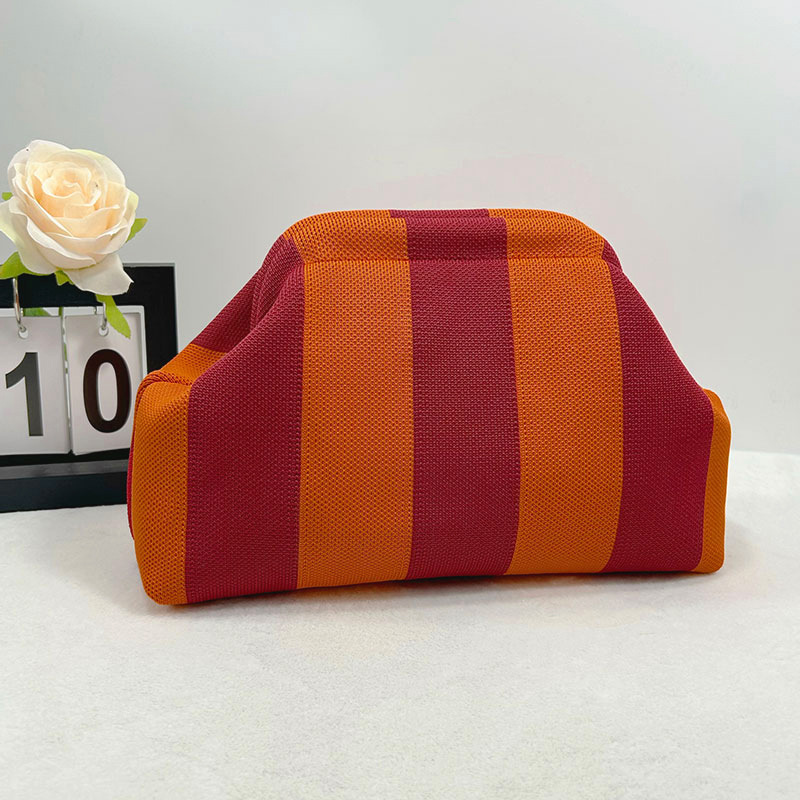 Thick stripes [orange + purple]