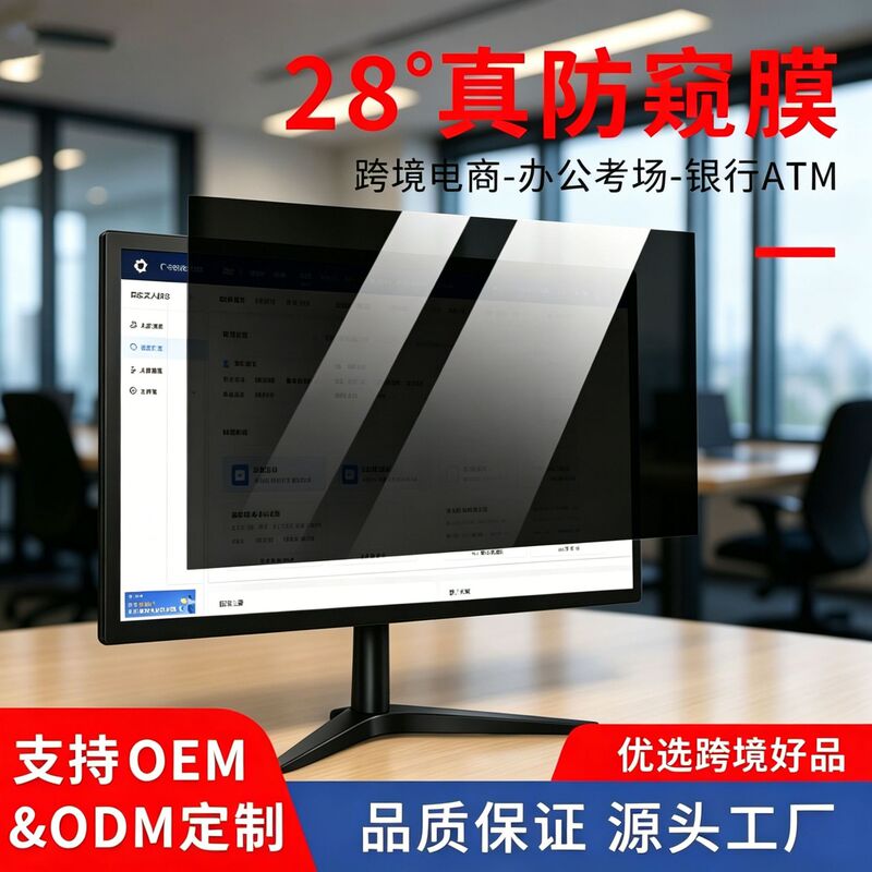 Cross-Border Desktop Computer Privacy Film, Monitor Anti-Peeping Film, Anti-Blue Light Protective Film, Anti-Radiation, Eye Protection, Anti-Glare Cross-Border Desktop Computer Privacy Film, Monitor Anti-Peeping Film, Anti-Blue Light Protective Film, Anti-Radiation, Eye Protection, Anti-Glare