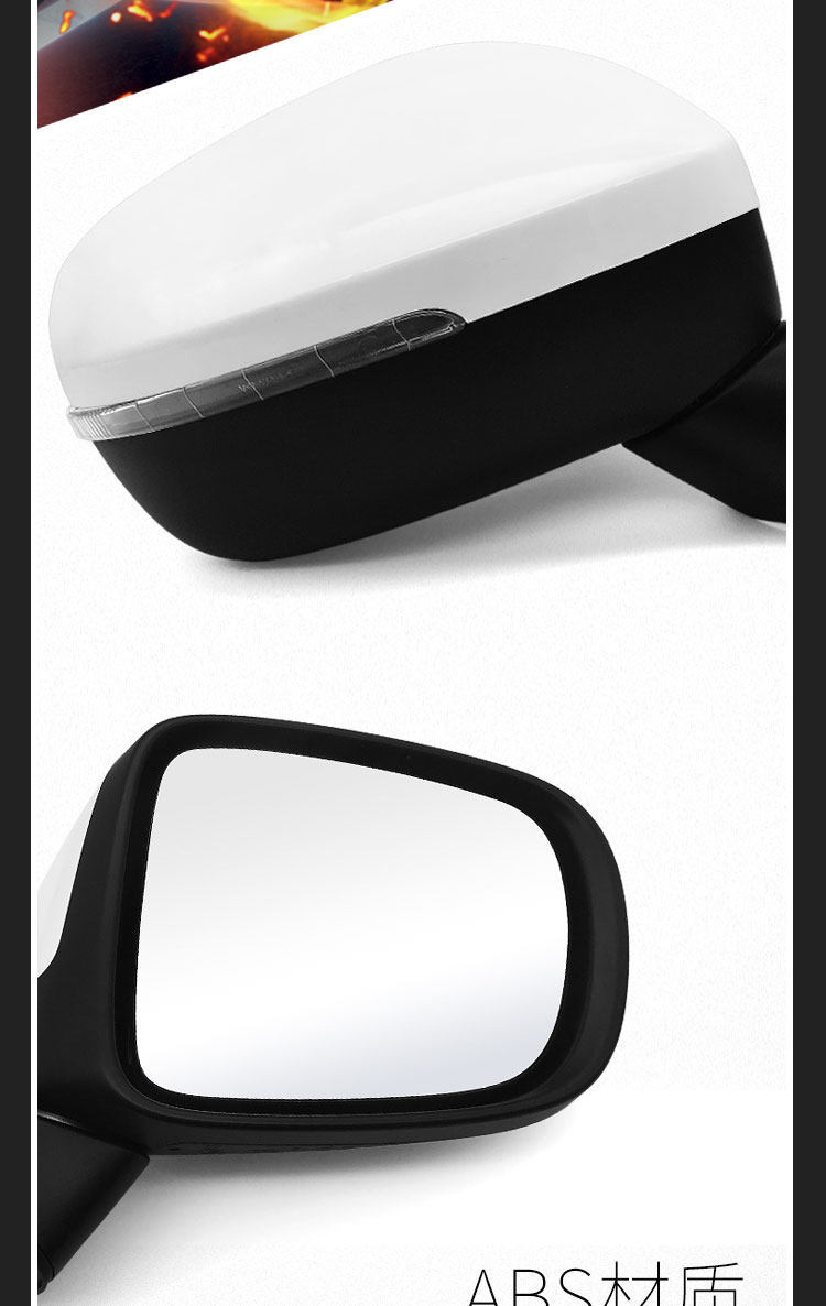 Suitable for Gac Trumpchi Gs4 Rearview Mirror 15 16 17 Model Year Gs4 Left and Right Exterior Rearview Mirror Assembly