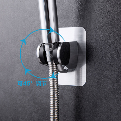 Manufacturer wholesale punch-free shower head bracket adjustable bathroom shower accessories shower head base
