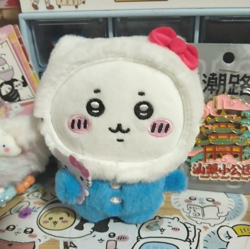新型サンリオ変装ぬいぐるみストラップ小吉兎子猫キーホルダー人形ストラップ|undefined