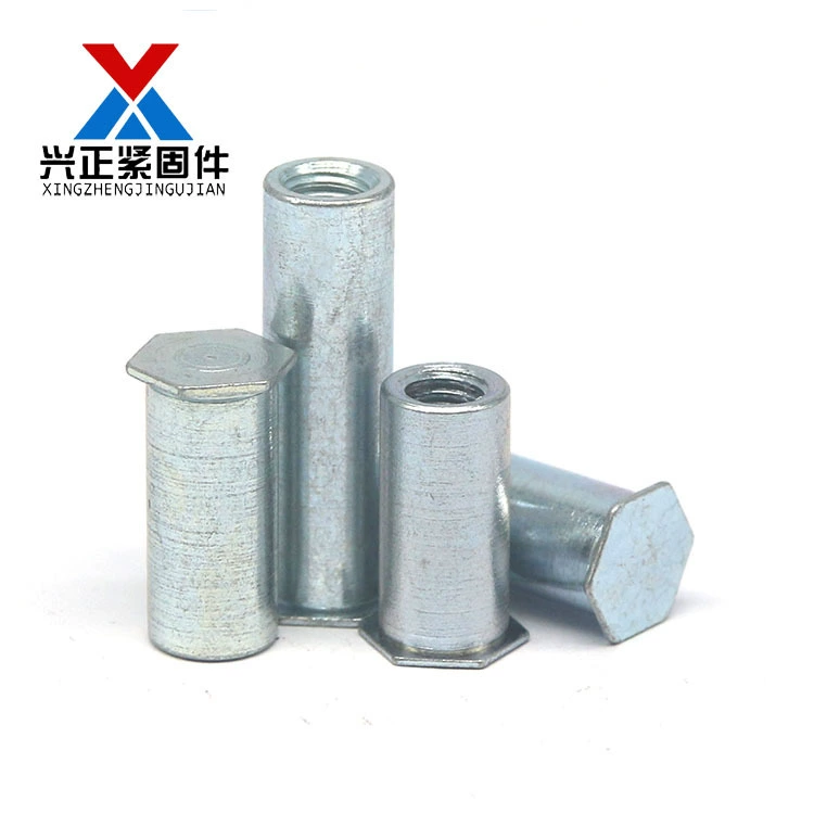 Столбец гайки заклепки штуцеров зажимной плиты заклепки глухого отверстия БСО стержня заклепки Анкерной гайки М3 М4 М5 М6