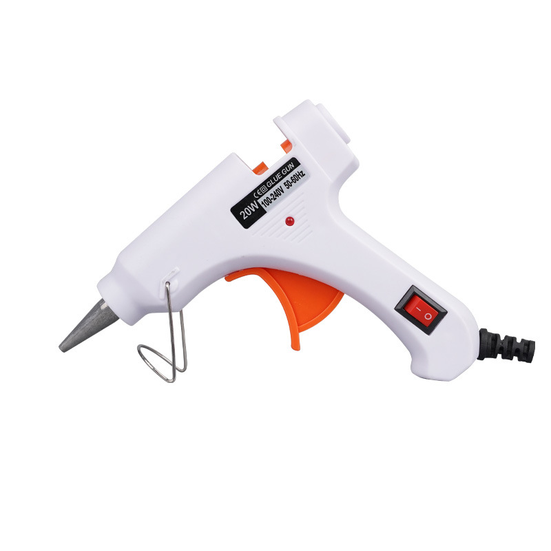 Juego de Mini Pistola de Silicona Caliente 20W con Certificación UL, para Bricolaje Manual