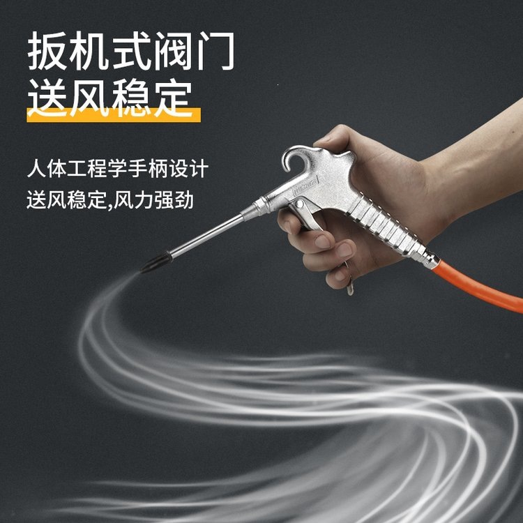 威马气动吹尘枪强力高压除尘吹风枪发动机机箱清洁工具WM606