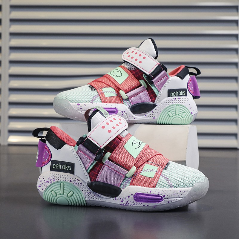 男童鞋子儿童运动鞋春秋透气女童鞋专业秋鞋中大童实战训练篮求鞋