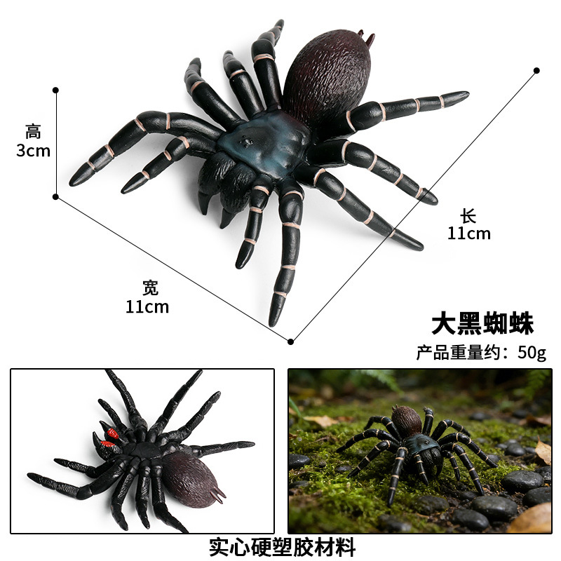Araña negra grande M-1220