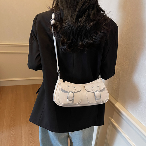 French casual fashion high-end underarm bag for women 2025 small bag versatile trendy shoulder bag