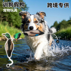 ペットのおもちゃは犬のアヒルのEVAの発泡の材質を訓練します。