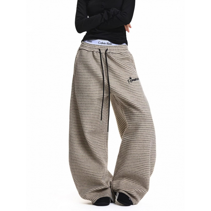 Autumn and Winter Slightly Extended Version of Men's Jogger Pants with Cuffs, Suitable for Tall Individuals, Loose Fit, Fleece-Lined Pants, Size 120/110 Autumn and Winter Slightly Extended Version of Men's Jogger Pants with Cuffs, Suitable for Tall Individuals, Loose Fit, Fleece-Lined Pants, Size 120/110