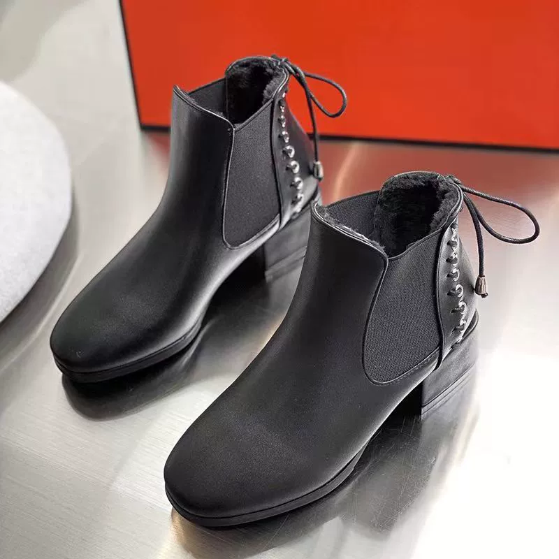 Ботинки челси в стиле Martens, тёплые и нескользящие, кожаные варианты, размеры 34–40