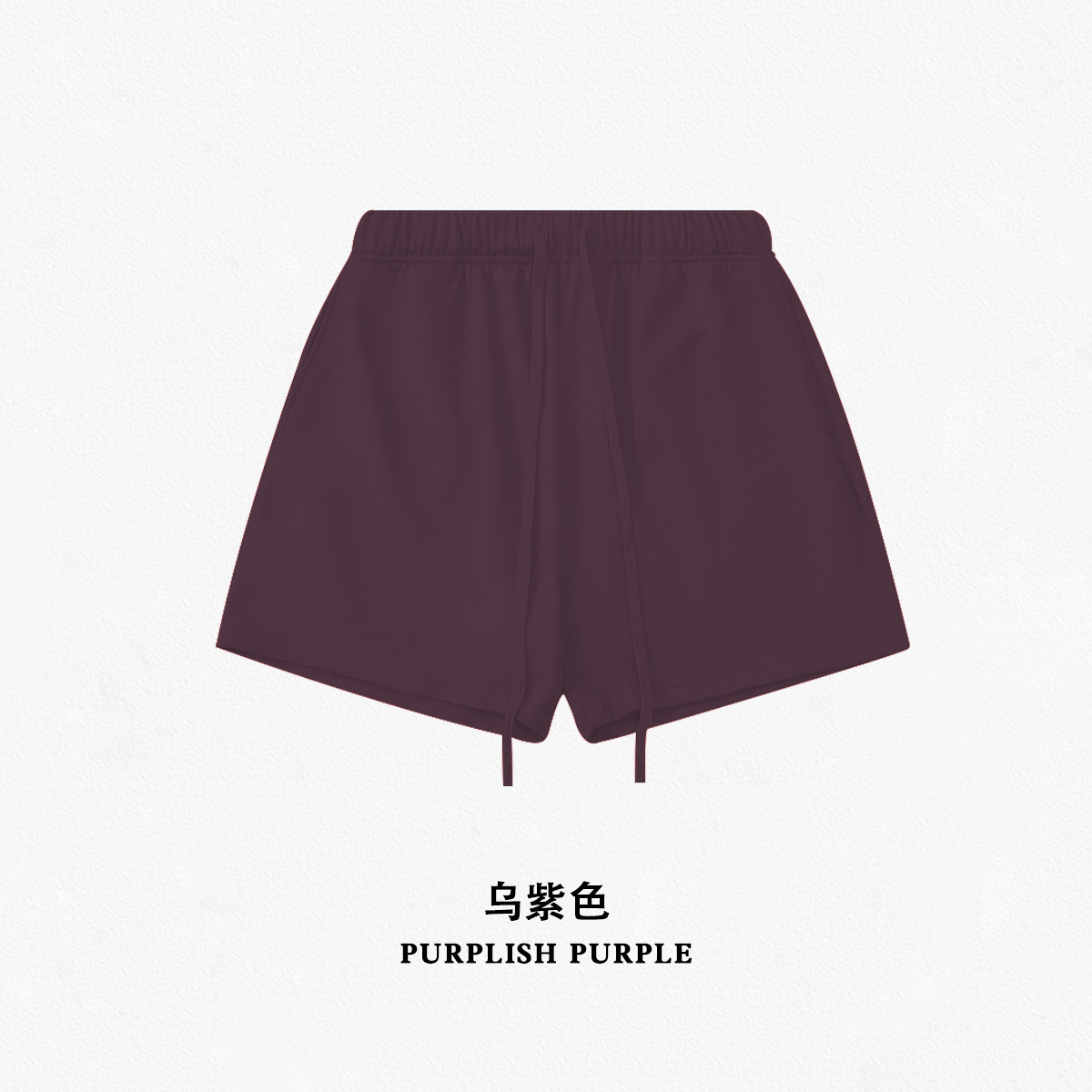 Pantalones cortos de cinco puntos de marca, estilo urbano, holgados y modernos, de color liso, serie de colores intensos 495G, para primavera y verano, transfronterizos.