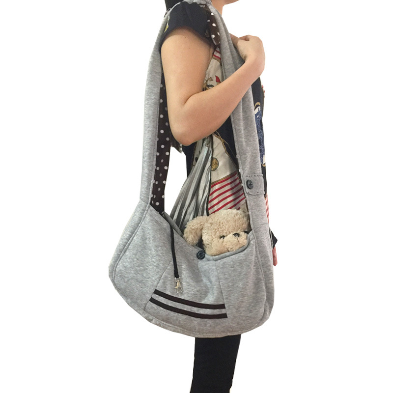 Tragbarer Umhängetasche mit einer Schulter für Haustiere für Outdoor-Aktivitäten, koreanische kleine Katzen- und Hundetasche_voghion.com