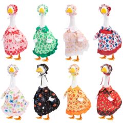 节日门廊鹅服装四季节日草坪鹅服装门廊庭院草坪花园派对庭院装饰