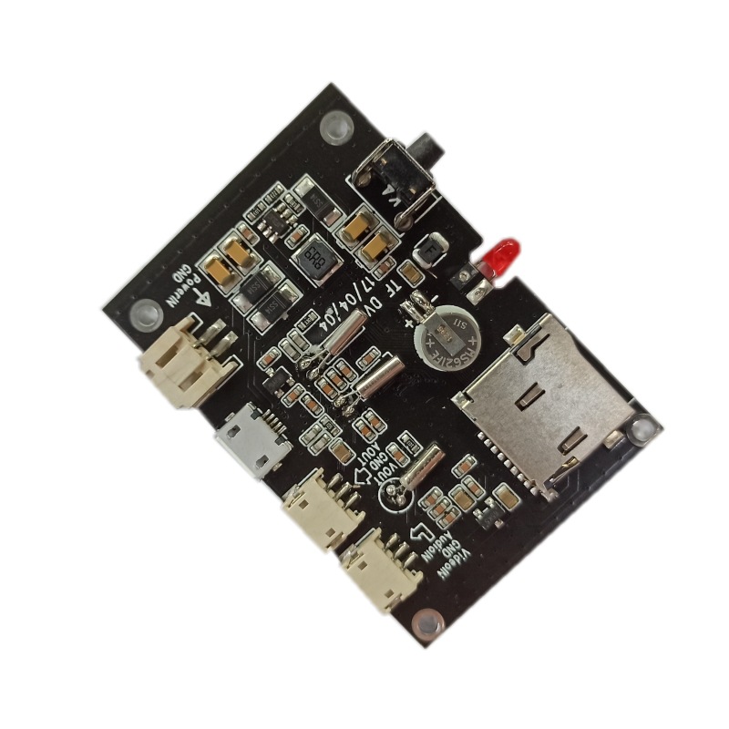 单路视频图像存储模块CVBS模拟信号1路PAL制录像模组TF卡录像模块