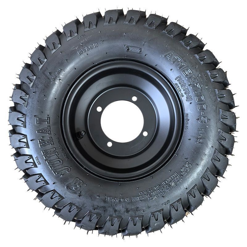 Wear-Resistant Thickeneded Road and Off-Road Vacuum Tires, Four-Wheel Beach Vehicles, Go-Kart Accessories, 18×7.00-8 Tires and Hubs