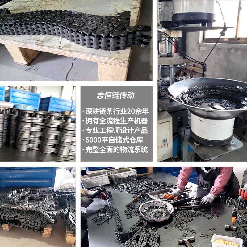 ✅厂家直销LH/LL/AL板式链条 提升链 升高链 叉车链等非标定