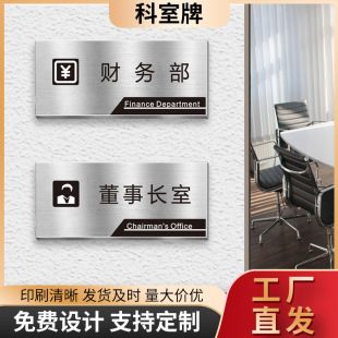 企业单位总经理室会议室办公室门牌公司科室牌部门标识不锈钢铭牌-阿里巴巴