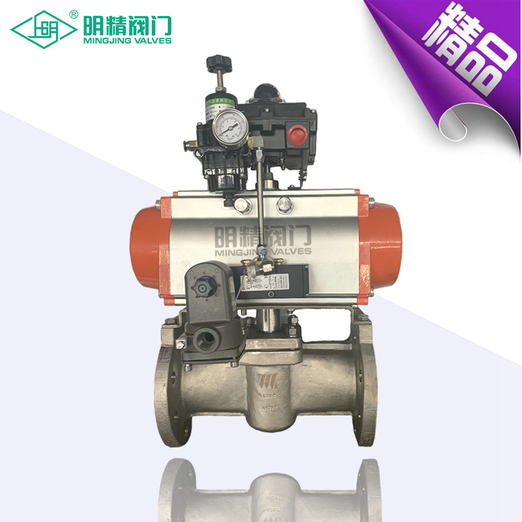 气动旋塞阀 气动海隆诺冠电磁阀 进K气动切断旋塞阀门