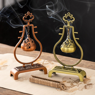 ✅ Chinese-Style Home Aromatherapy Hanging Bohan Incense Burner Creative Tea Ceremony Ornament Agarwood Sandalwood Coil Incense Burner Incense Ceremony Aromatherapy