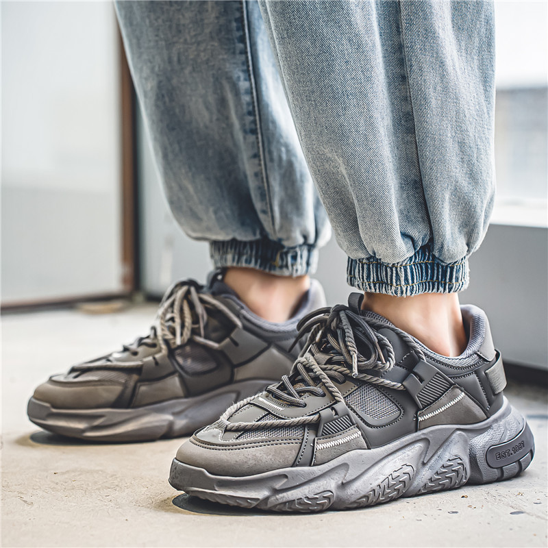 Nuevo Otoño e Invierno una pieza Dropshipping A J zapatos para hombre al por mayor deportes juveniles ocio transpirable versátil papá para_voghion.com