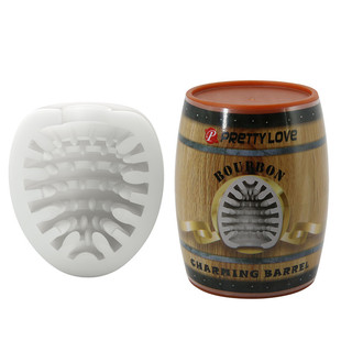 Baile Tpr Soft Rubber Men's Manual Barrel-Shaped Masturbation Egg Private Portable Aircraft Egg Patila 900t91 Delivery