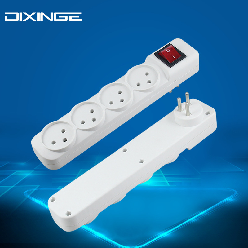 Israel one turn four extension socket wireless one turn multi-drop wear-resistant 4-bit power extension converter plug