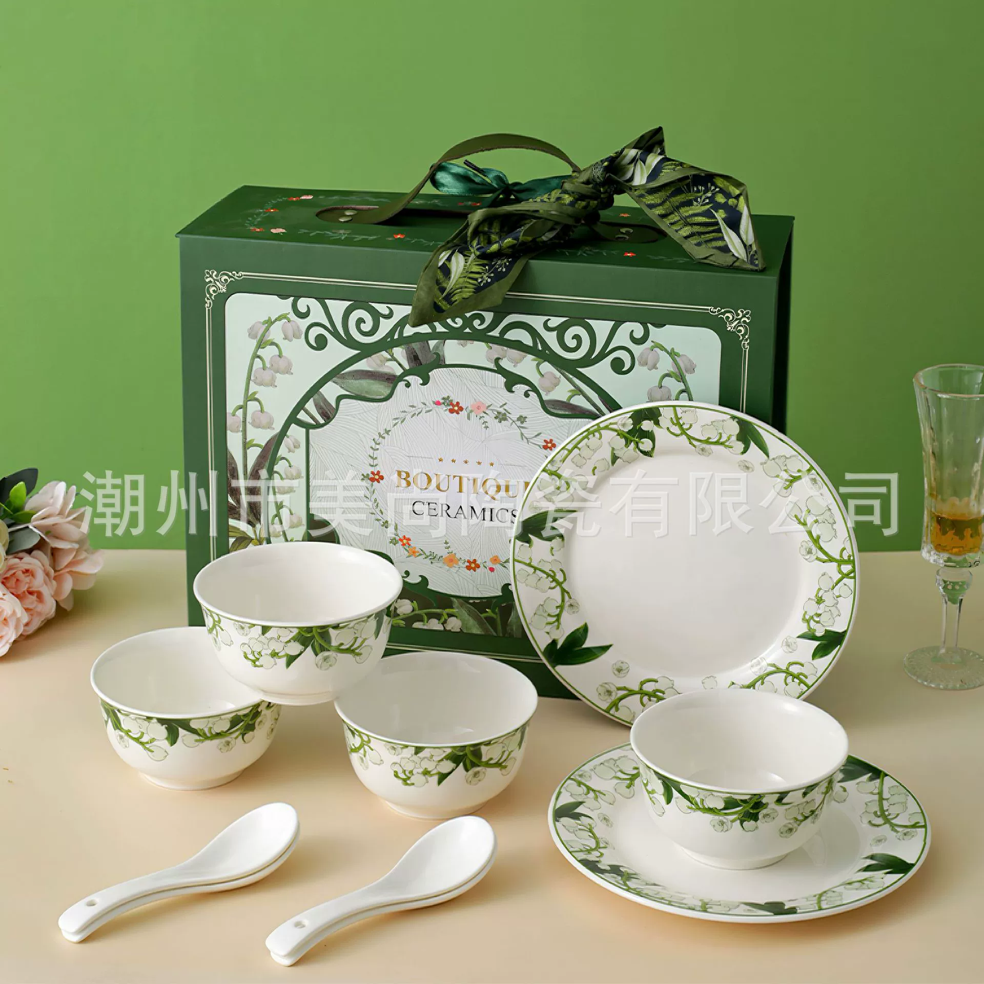 Ceramic tableware, set, gift box, wholesale, Birthday gift