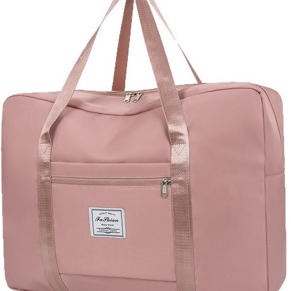 Large-capacity short-trip travel bag, thickened and foldable, suitable as a maternity bag, portable moving luggage, and packing bag