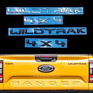 Suitable for 2022 2023 new RANGER T9 rear tailgate panel groove letter label rear tailgate logo