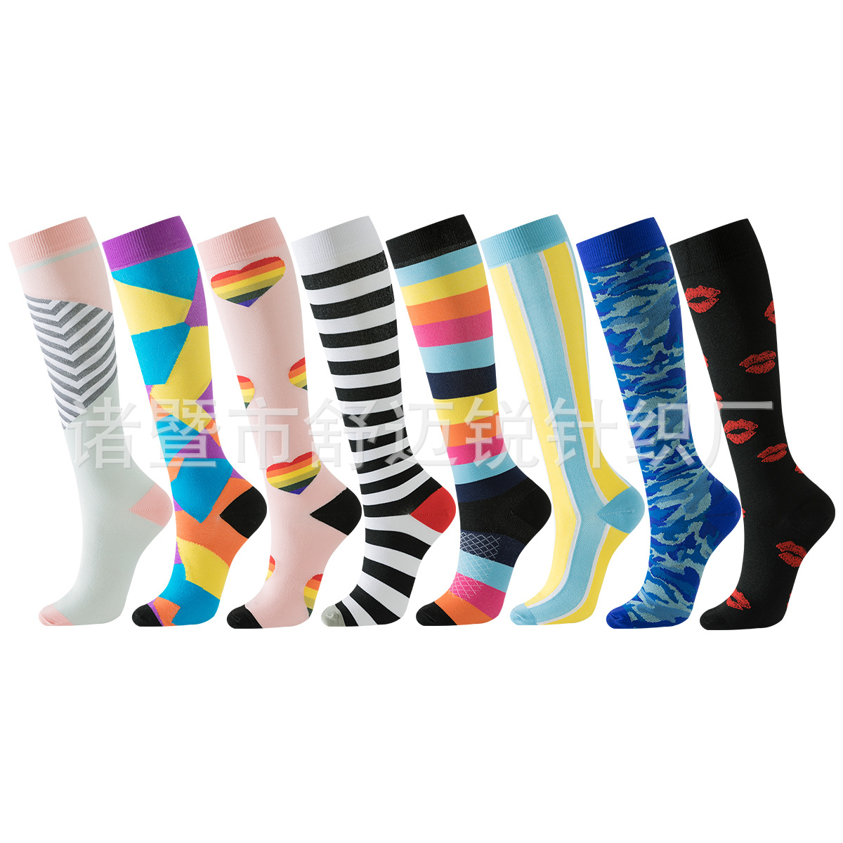 Sport compression socks factory calcetines de presión al por mayor calcetines de compresión