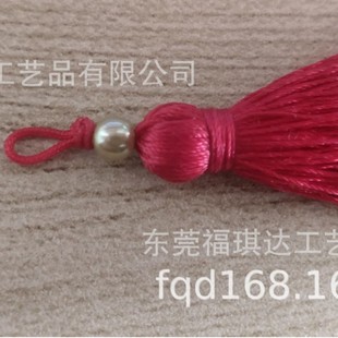 Red Small Tassel in stock Small Tassel Chinese Knot Tassel Beaded Small Tassel