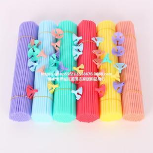 Maca Color Balloon Pole Holder Thickeneded Handheld Maca Dragon Birthday Wedding Decoration Supplies Balloon Matching Work