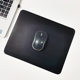 Cross-border solid color square mouse pad tablet notebook two-color nappa leather mouse pad table pad can be printed
