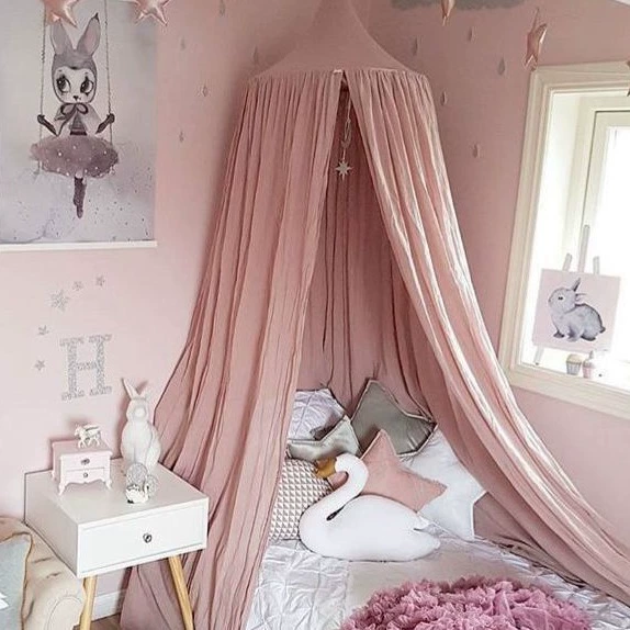 Nordic ins Burst с детской комнатой купольная кровать палатка 10 Цветов Москитная сетка купол