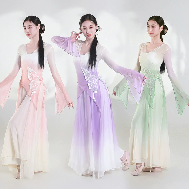 Классический танец новые упражнения элегантная бабочка марля