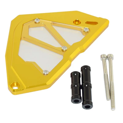 Cover Front Chain Guard Small – Motorcycle frame - gold