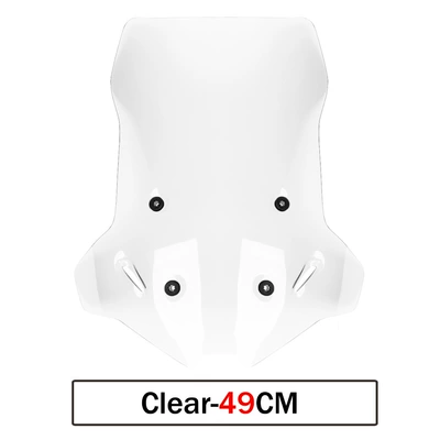 height, Motorcycle front windshield - cl-49cm