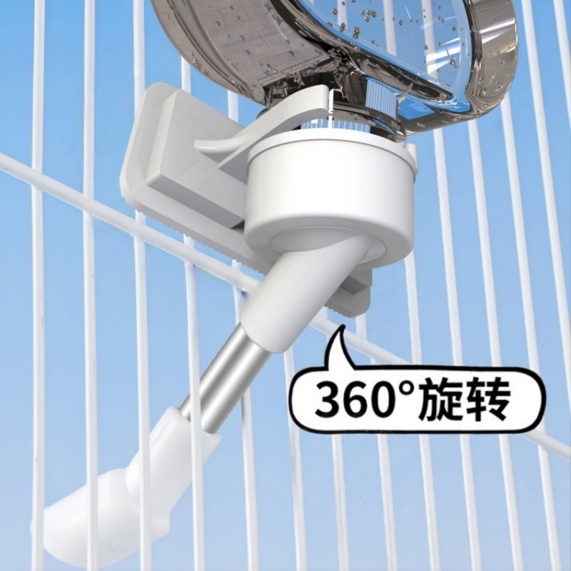 Cross-border popular bird water dispenser automatic feeder parrot bird cage accessories supplies utensils water feeder drink 3