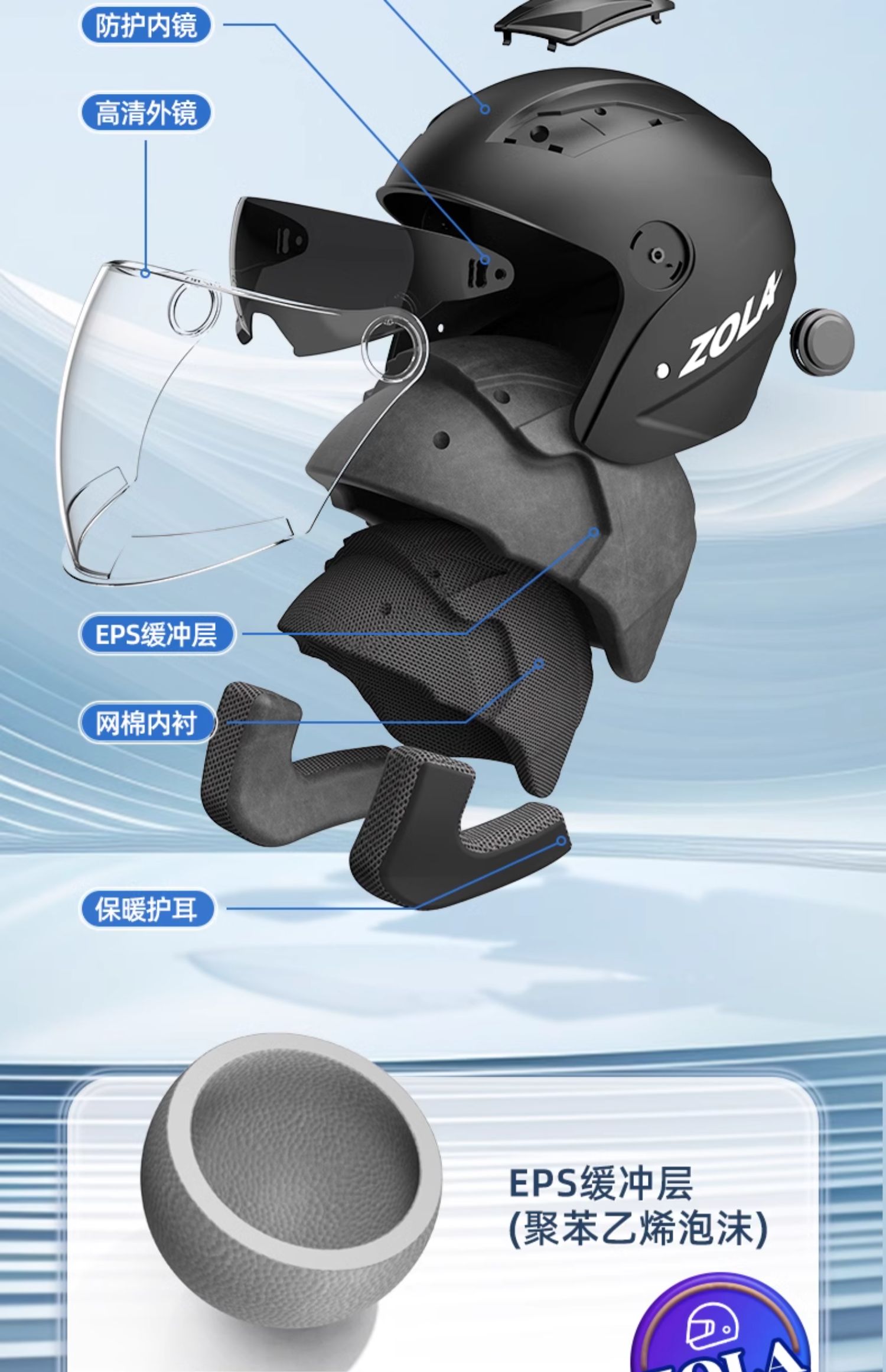 3c certification electric car helmet motorcycle autumn winter men and women plus size four seasons universal helmet 3/4 helmet