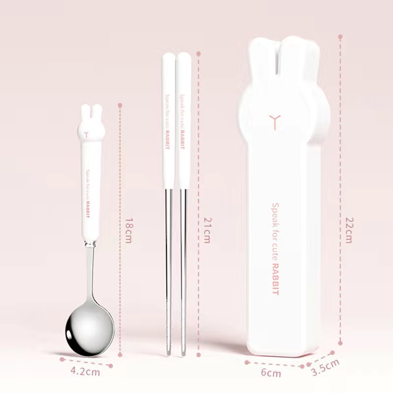 흰토끼 (젓가락+숟가락)