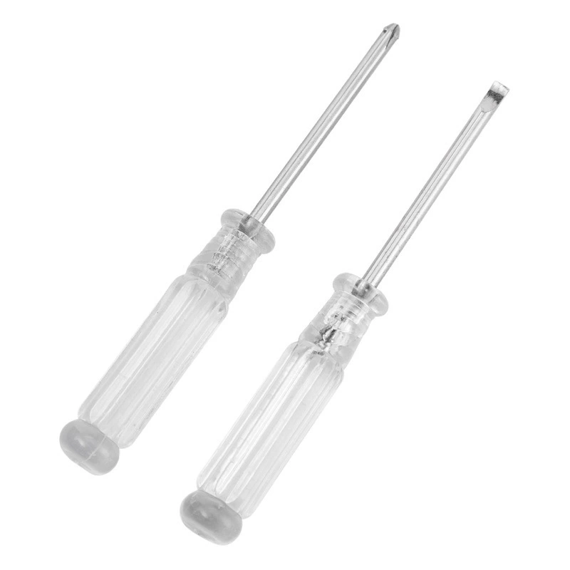 Отвертка для ремонта и регулировки толщиной 3 мм, для затягивания винтов, разборки батарейных отсеков игрушек и разборки небольших вентиляторов.