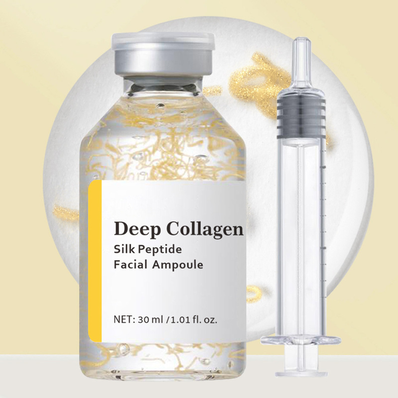 Deep Collagen Silk Ampoule Collagen Essence Silk Peptide Intensive Lifting Ampoule Cross-Border Deep Collagen Silk Ampoule Collagen Essence Silk Peptide Intensive Lifting Ampoule Cross-Border