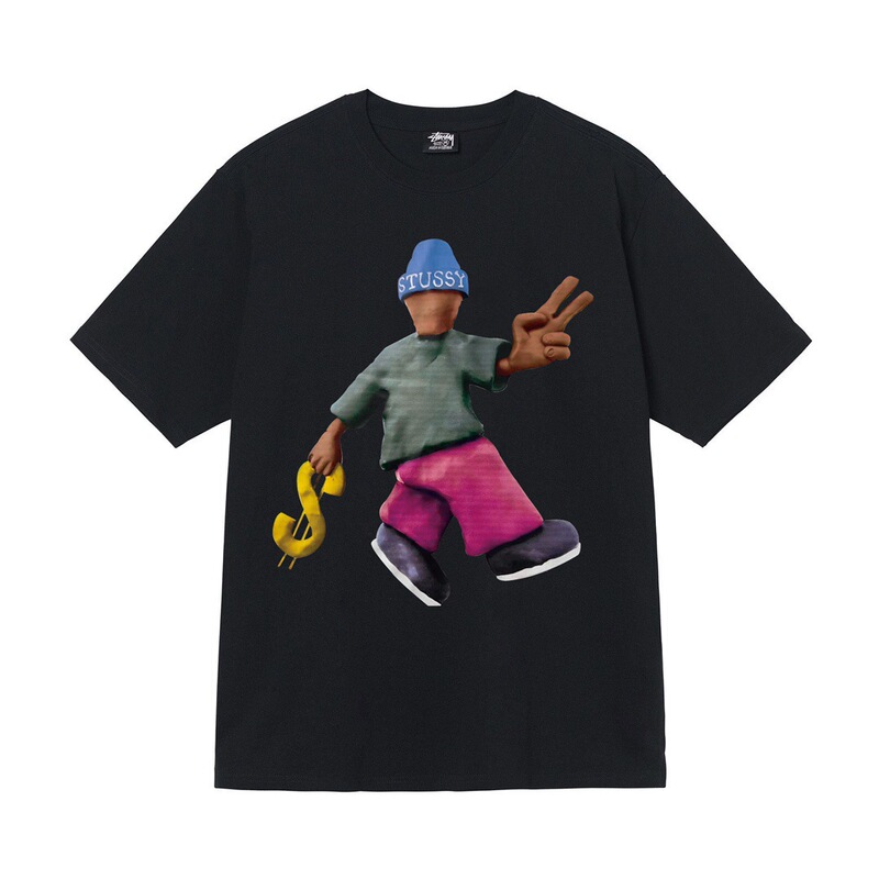 STUTシャツ 男女兼用 半袖 STUT半袖人形 夏Tシャツ ゆったり 230g 3つのスタンダード|undefined
