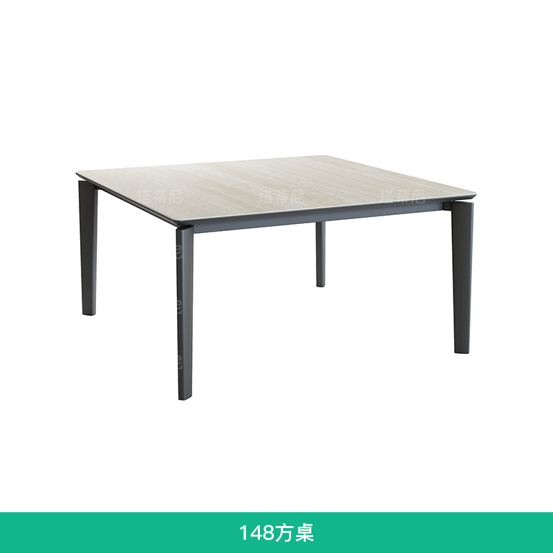 Ocio al aire libre mesa y silla de caña combinación patio villa balcón jardín impermeable solar restaurante al aire libre muebles de teca