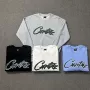 字母印花圆领秋冬卫衣